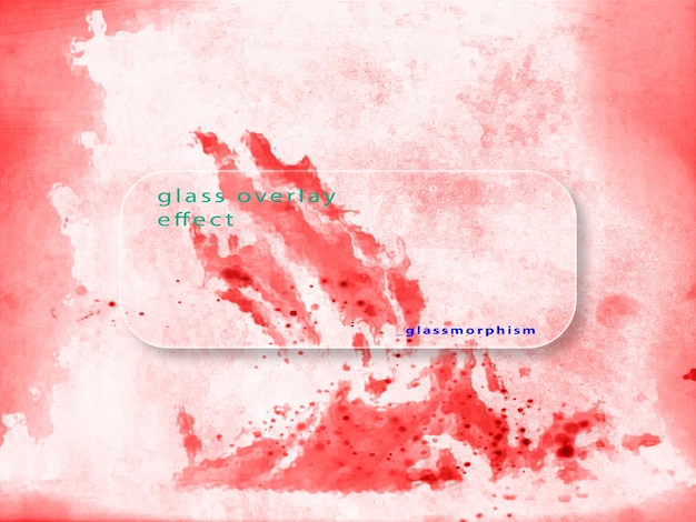 ein Glas mit den Worten "Glas" darauf
