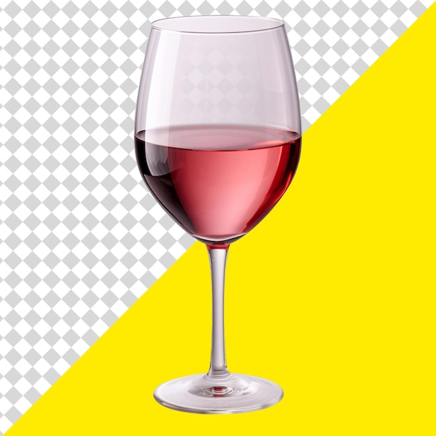 PSD ein glas rotwein png