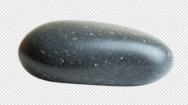 Ein glatter grauer Kies mit polierter Oberfläche, ideal für Dekorationen und natürliche Kunstvorstellungen im Haus und im Garten