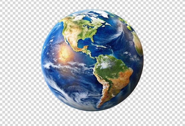 ein Globus mit der Erde darauf