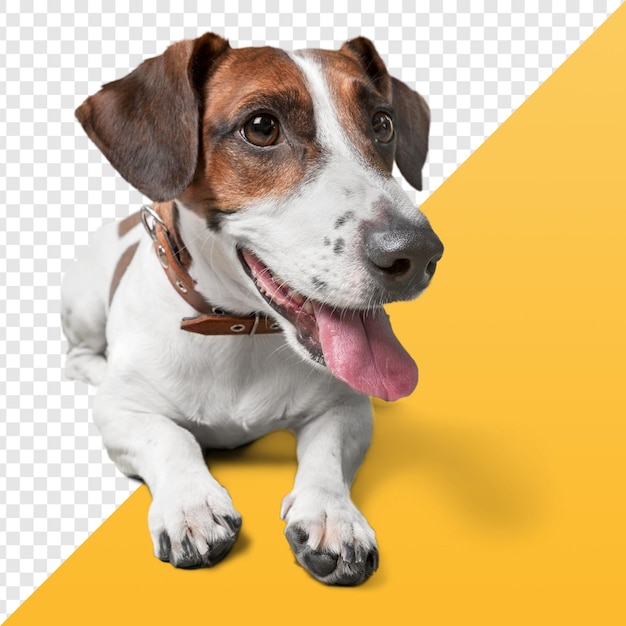 Ein glücklicher Hund
