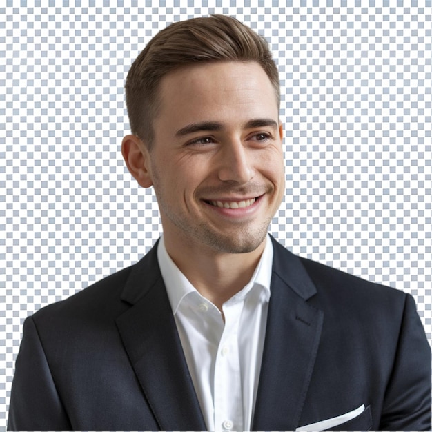 Ein hübscher Geschäftsmann