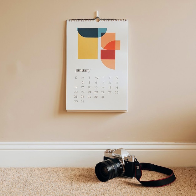 ein Kalender mit dem Datum April und April