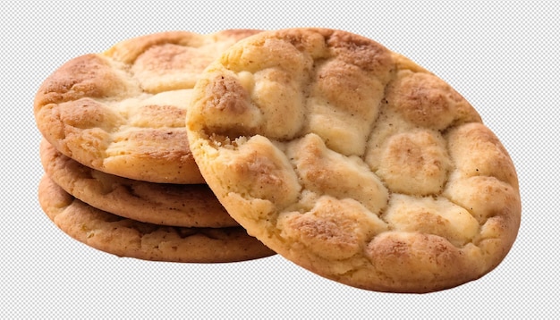 Ein köstlicher Stapel hausgemachter Snickerdoodle-Kekse