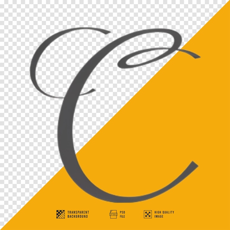 PSD ein logo für das logo des unternehmens auf einem schwarz-orangefarbenen hintergrund angezeigt wird