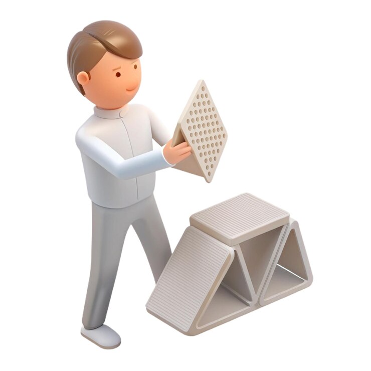 PSD ein mann hält ein stück papier mit einem bild eines mannes, der ein stück papier hält