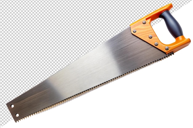 ein Messer mit einem hölzernen Griff, auf dem geschrieben ist "scharf"