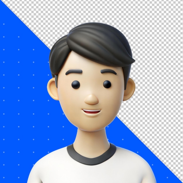 ein Modell einer menschlichen Figur mit blauem Hintergrund mit weißem und blauem hintergrund