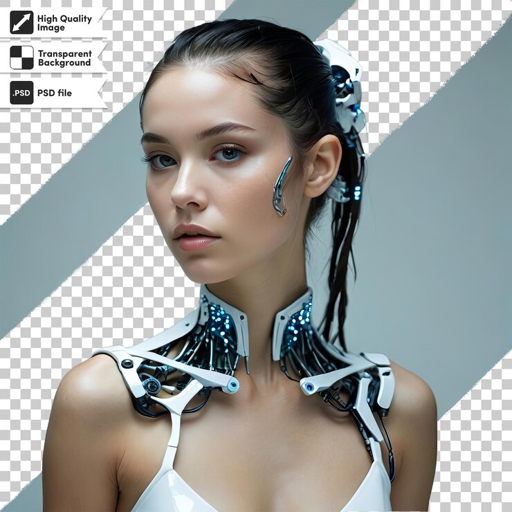 PSD ein modell mit einem modell auf dem cover eines computerbildschirms