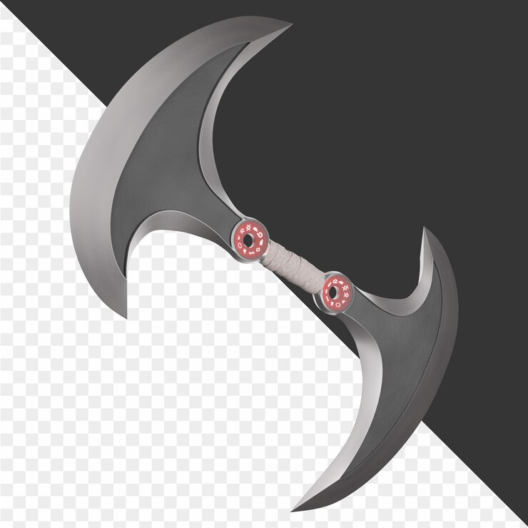PSD ein paar metallschrauben mit einem ring, auf dem der mond steht