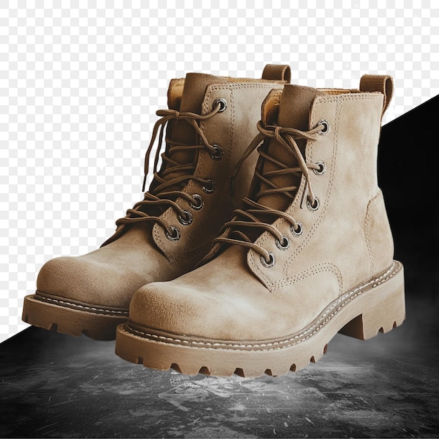 ein Paar Stiefel mit dem Wort "Stiefel" darauf