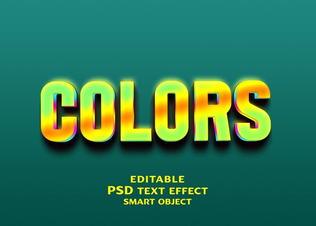 ein Plakat, auf dem steht, dass die Farbe smart auf einem blauen Hintergrund angezeigt wird