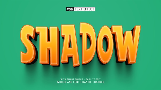 ein Plakat für einen Schatten eines Schattens, auf dem steht: Schatten Schatten