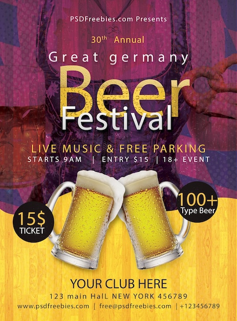 ein Poster für das Festival das Festival ist verfügbar