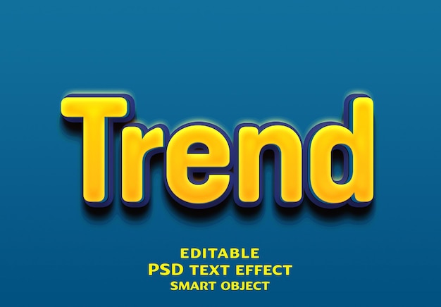 ein Poster für eine Firma namens Trend