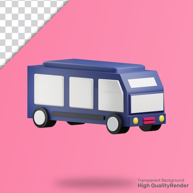 Ein Poster für einen Bus mit der Aufschrift „Transparenter Hintergrund“.