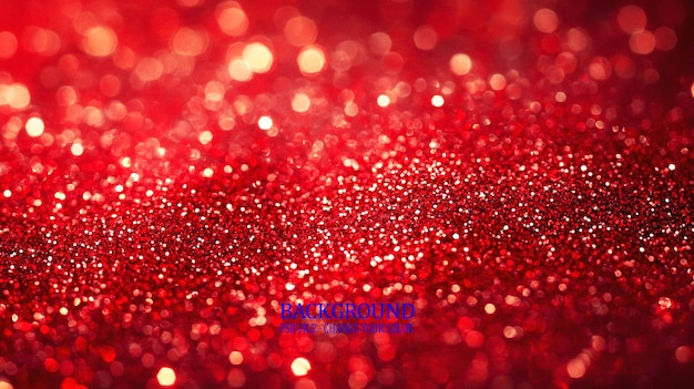 ein roter Hintergrund mit Glitzer und dem Wort Grand darauf