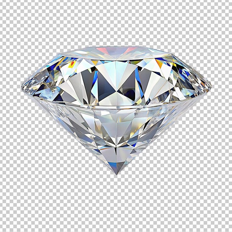 Ein schillerndes Diamant Edelstein
