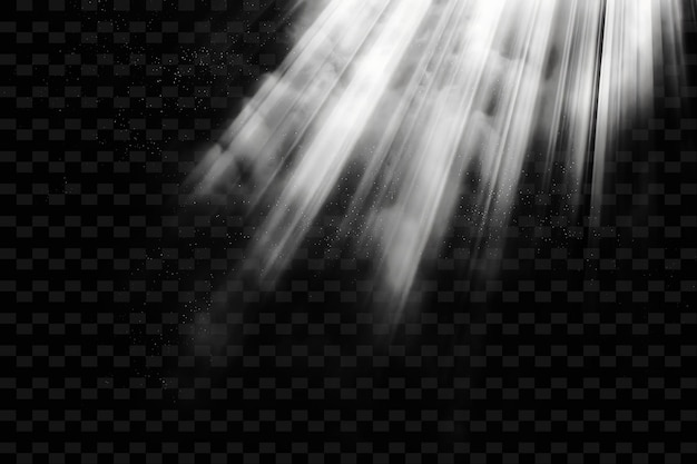Ein schwarz-weißes foto eines kreuzes auf schwarzem hintergrund