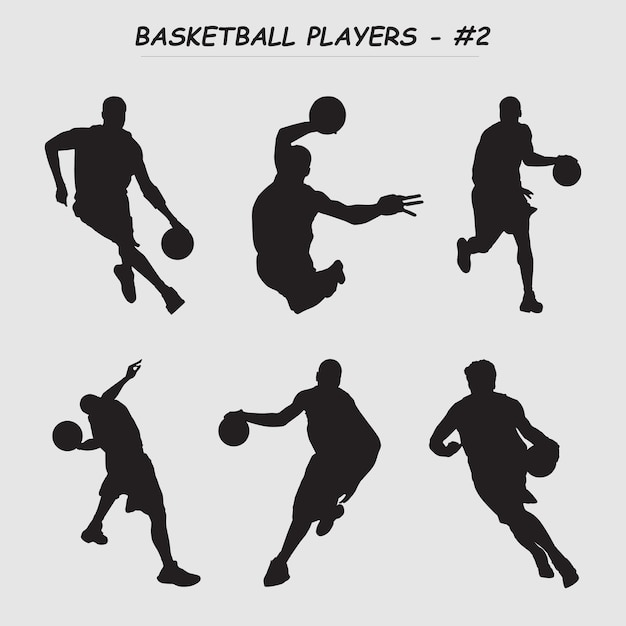 ein schwarz-weißes Foto von Basketballspielern mit der Nummer 3 darauf
