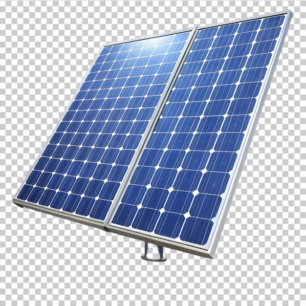 ein Solarpanel wird auf einem weißen Hintergrund gezeigt