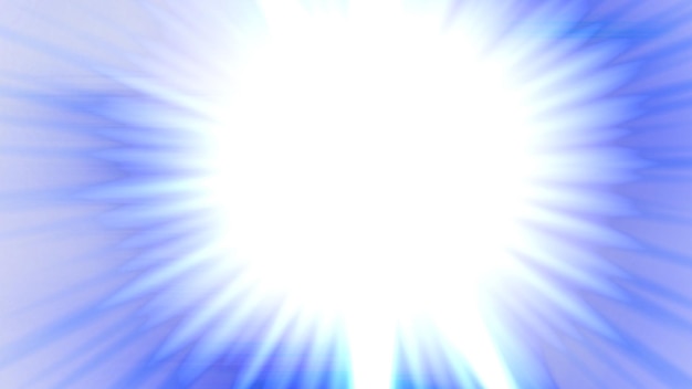 ein Sonnenstrahl auf einem Bildschirm gezeigt wird