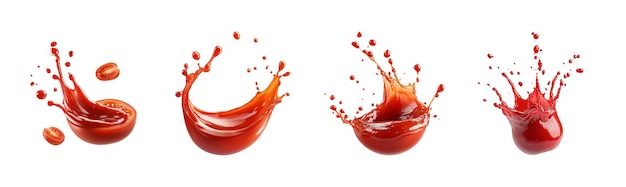 Ein Spritzer Tomatenketchup