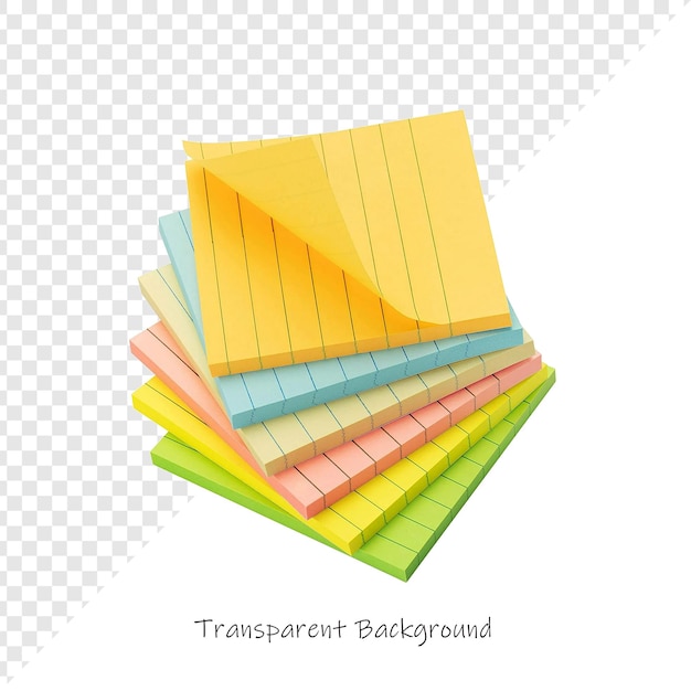 ein Stapel farbiger Kisten mit den Worten transparent auf der Unterseite