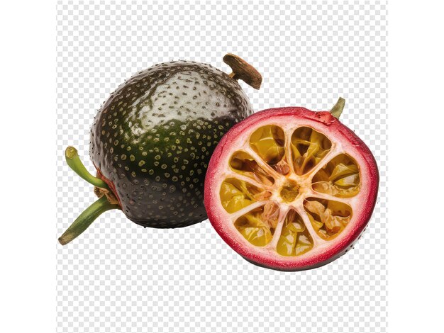 PSD ein stück melone und eine halbe melone