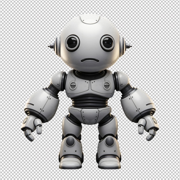 Ein süßer 3D-Roboter