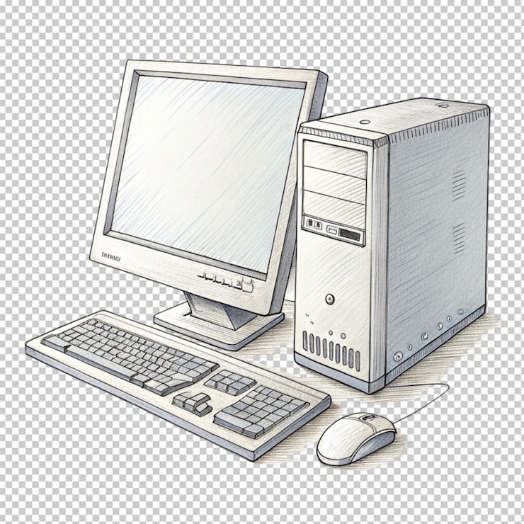 PSD ein von der hand gezeichnetes 3d-foto