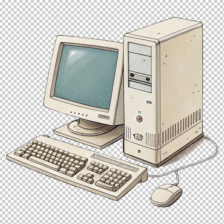 PSD ein von der hand gezeichnetes 3d-foto