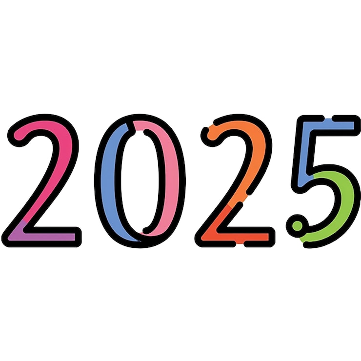 PSD ein weißer hintergrund mit bunten buchstaben und zahlen 2010