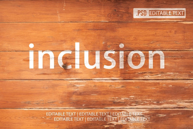 Einbeziehungs-Text-Stil-Effekt