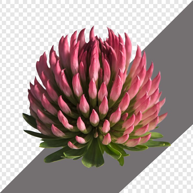 PSD eine blume auf durchsichtigem hintergrund
