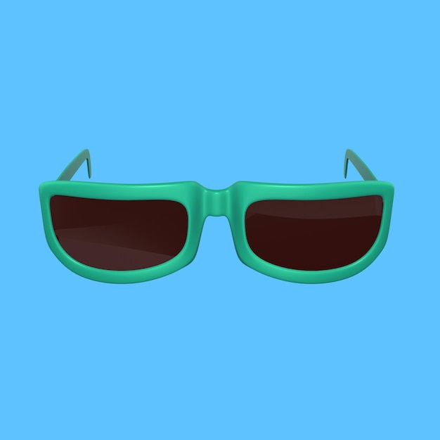 Eine coole Strandbrille