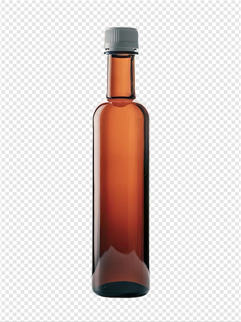 PSD eine flasche alkohol mit einem etikett, auf dem steht drink