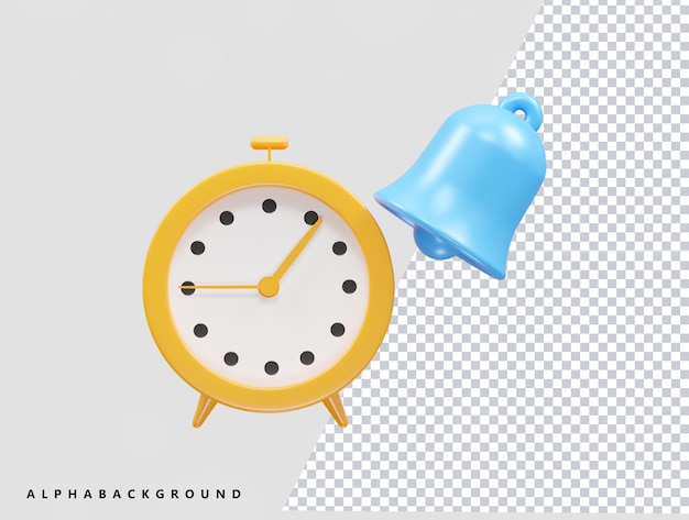 eine gelbe Uhr mit dem Wort Start darauf