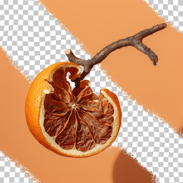 PSD eine getrocknete orange