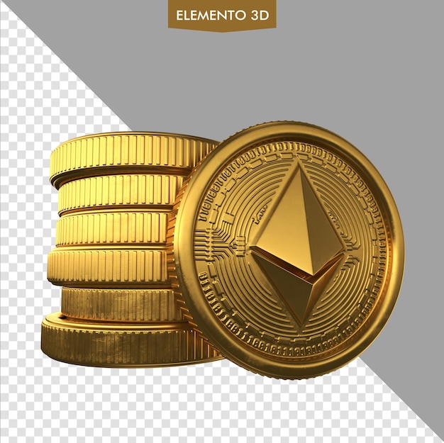 Eine Goldmünze mit dem Wortelement darauf