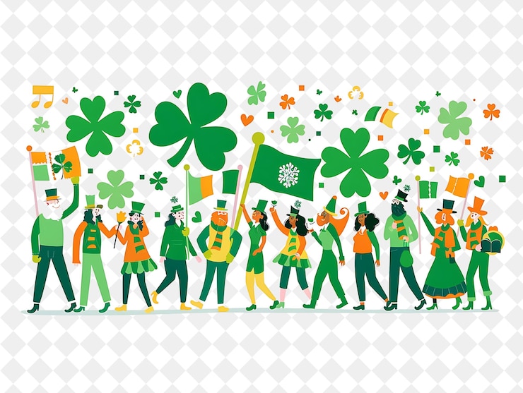 PSD eine gruppe von leuten steht in einer reihe mit einer flagge, auf der steht clovers quote