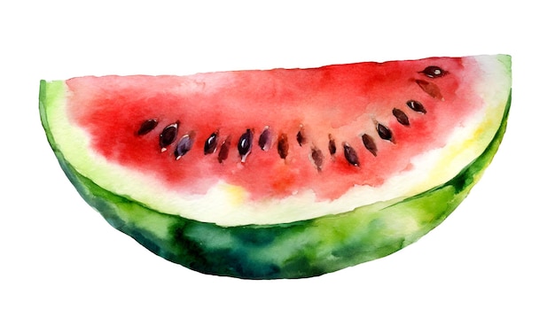 Eine halbe frische Wassermelone-Wasserkleiner