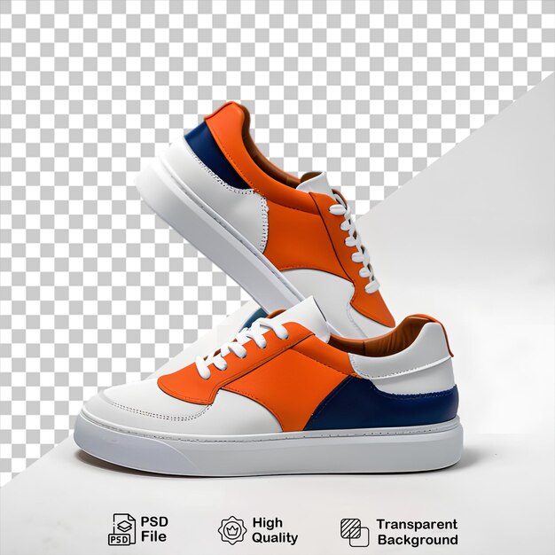 Eine moderne schuhe auf durchsichtigem hintergrund enthält eine png-datei