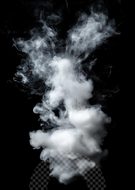 eine Rauchwolke mit dem Wort Wolke darauf