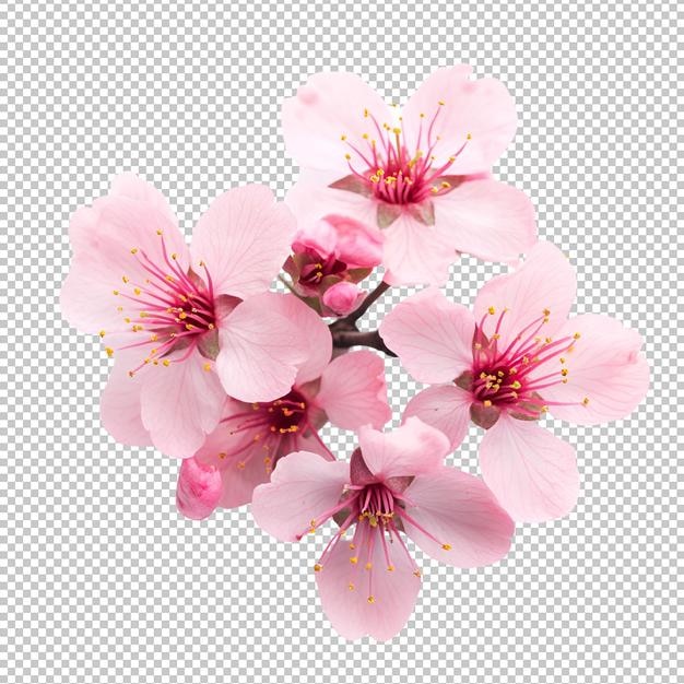 eine rosa Blume springen und dekorieren