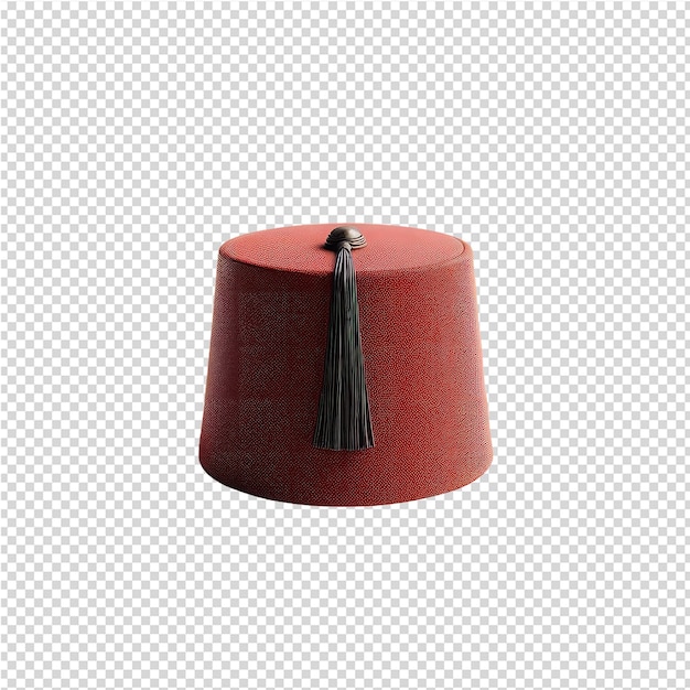 Eine rote kerze mit einem schwarzen band um sie herum wird gezeigt