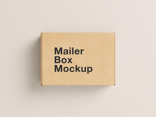 eine Schachtel mit der Aufschrift Mailbox