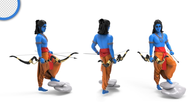 Eine Zeichentrickfigur mit transparentem Hintergrund