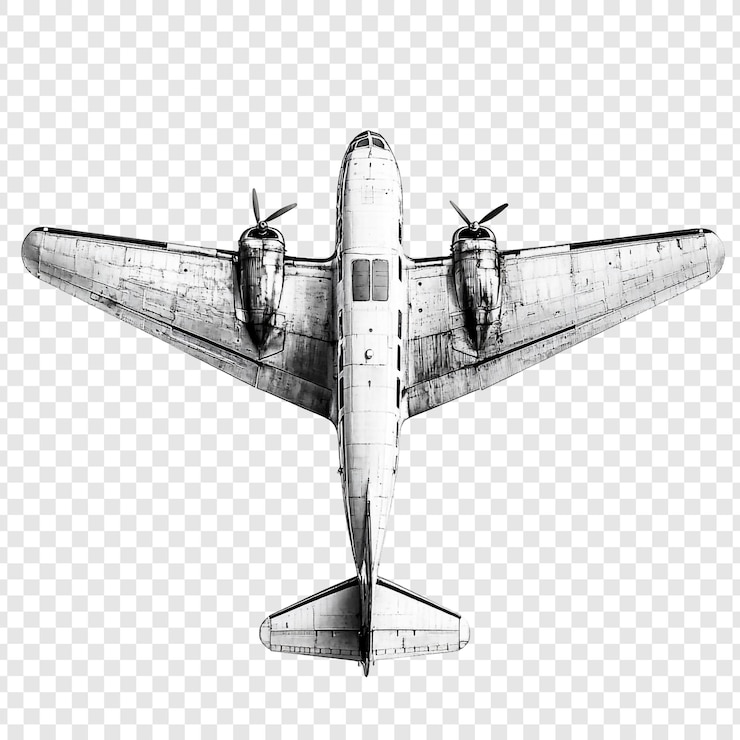 PSD eine zeichnung eines flugzeugs mit dem wort s darauf