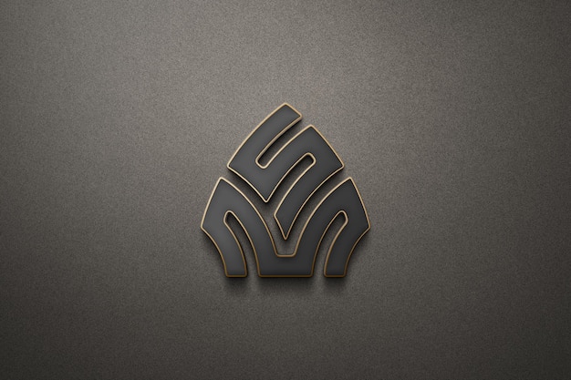 Einfaches 3D-Logo-Modell